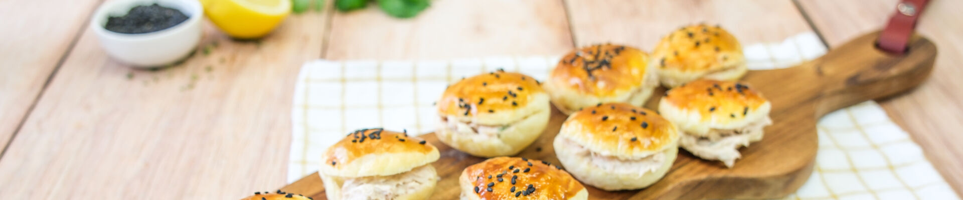 Mini feuillet&eacute;s au thon