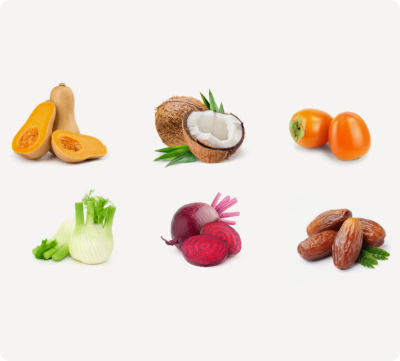 fruits et légumes de novembre