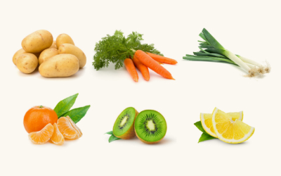 Fruits et légumes de janvier