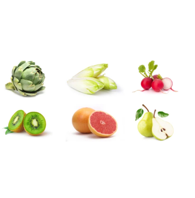fruits et légumes de mars